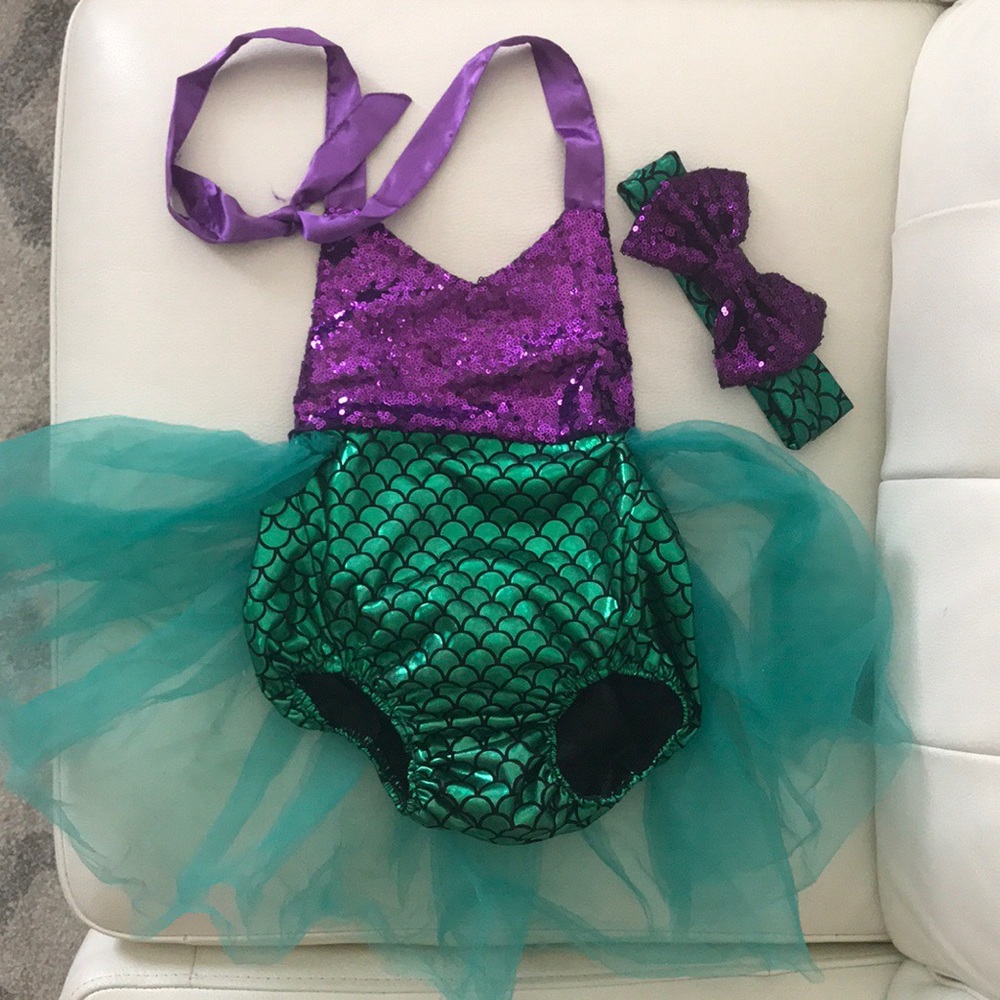Mermaid Costume 18-24M
